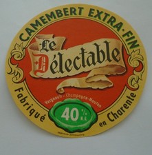 Camembert delectable vergnault d'occasion  Loiron