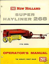 NOVA ENFARDADEIRA HOLLAND SUPER HAYLINER 268 MANUAL DO OPERADOR comprar usado  Enviando para Brazil