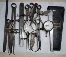 Vintage measuring tools for sale  HINCKLEY