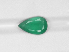 Igi Certificada Zâmbia Esmeralda 3.47 Cts Natural Aveludado Verde Pera comprar usado  Enviando para Brazil