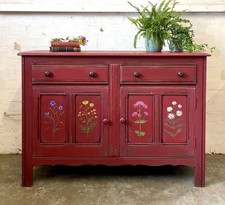 Red sideboard for sale  LIVERPOOL