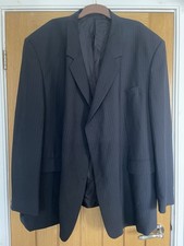Men navy pinstriped for sale  BLACKPOOL