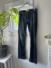 Bke Jeans 27 Alto Feminino Bootcut, Lavagem Escura, Bootcut  comprar usado  Enviando para Brazil