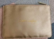 gold makeup bag for sale  NUNEATON