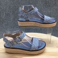 Sandálias Michael Kors Feminina 6 M Richie Espadrille Tira no Tornozelo Azul NOVO comprar usado Sandálias Michael Kors Feminina 6 M Richie Espadrille Tira no Tornozelo Azul NOVO comprar usado  Enviando para Brazil