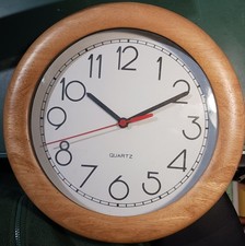 Wanduhr quarz 26cm gebraucht kaufen  Steyerberg