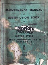 Norton models. international for sale  EXETER