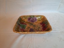 Portafrutta quadrato maiolica usato  Genova
