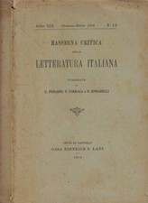 Rassegna critica della usato  Italia