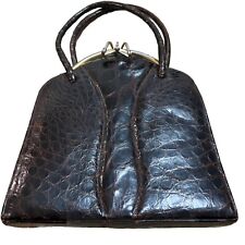 Vintage brown crocodile for sale  Carrollton