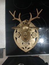 Brass elk head for sale  Staten Island