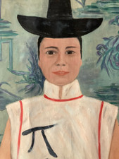 Oil painting canvas d'occasion  Expédié en Belgium