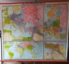 Rollkarte schulwandkarte lehrk gebraucht kaufen  Mengen