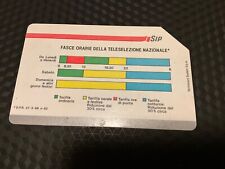 Italia scheda telefonica usato  Palermo