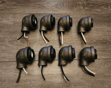 8 tubos industriais/lâmpada de cotovelo de ferro/soquete de luz 1-1/4"X1/2 FRETE GRÁTIS comprar usado  Enviando para Brazil