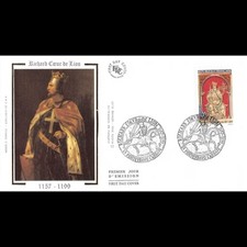 Fdc soie richard d'occasion  Crécy-la-Chapelle