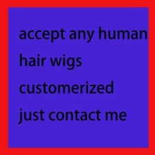 Todas as fotos que você nos dê a qualquer customerize 100% cabelo Humano Perucas que você gosta comprar usado  Enviando para Brazil