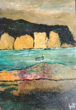Jolie peinture marine d'occasion  Saint-Félix-Lauragais