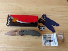 Spyderco manix blue for sale  Antioch
