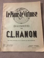 Pianiste virtuose exercices d'occasion  Dijon