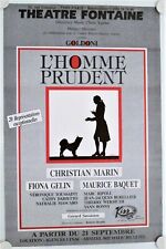 Affiche théâtre homme d'occasion  La Courtine