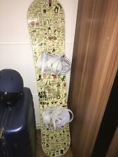 Snowboard 129 stivali usato  Sassari
