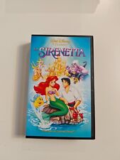 Sirenetta vhs walt usato  Roma