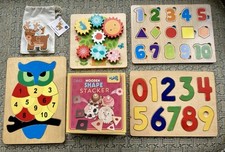 Wooden puzzle bundle for sale  HORSHAM