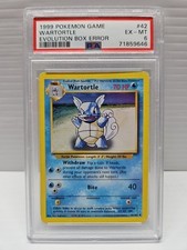 Wartortle Evolution caixa erro inglês PSA 6 comprar usado  Enviando para Brazil