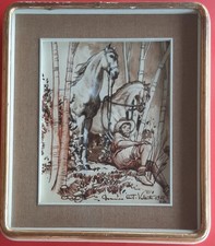 Originale opera disegno usato  Battipaglia