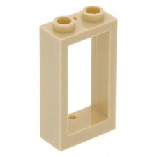 LEGO Okno rama 1x2x3 60593 tan - 4 szt. na sprzedaż  PL