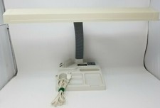 Abajur e organizador de mesa década de 1980 pescoço flexível retrô cinza bege vintage  comprar usado  Enviando para Brazil