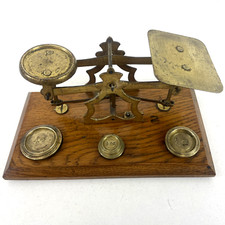Vintage wood brass for sale  LLANDUDNO JUNCTION