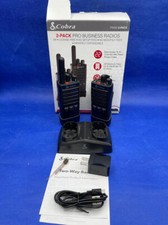 Conjunto de rádio bidirecional Cobra PX650 Pro Business - Pacote com 2 (antena danificada/falta) comprar usado  Enviando para Brazil