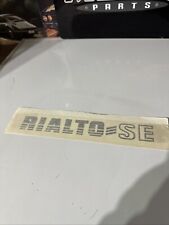 Genuine reliant rialto for sale  STOCKPORT