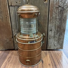 Lâmpada marinha vintage 15” cobre Perko Lantern Perkins… MUITO LIMPA comprar usado  Enviando para Brazil