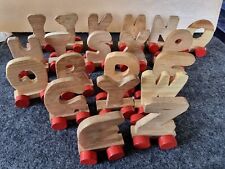 Holz buchstaben bunt gebraucht kaufen  Langenberg