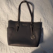 Bolsa Tote Michael Kors Jet Set Travel Couro Marinho Escuro - Sem Reserva comprar usado  Enviando para Brazil