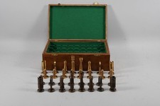 Q12k35 schachfiguren metall gebraucht kaufen  Neu-Ulm
