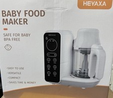 Juego para hacer alimentos para bebés Hey Value, sin BPA, modelo HB-FS01, caja abierta nueva, azul marino segunda mano  Embacar hacia Mexico
