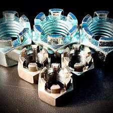 Metric castle nuts for sale  CHELTENHAM