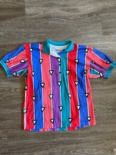 Camisa polo rara vintage cabeça esportiva tamanho médio anos 90 tênis geométrico abstrato comprar usado  Enviando para Brazil