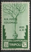 1933 colonie libia usato  Solza