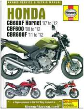 Used Honda CB600F Hornet, CBF600, CBR600F 2007 - 2012 Haynes Repair Manual comprar usado  Enviando para Brazil