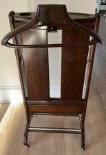 Vintage wood valet for sale  Daniels