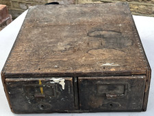 Vintage wooden filing for sale  KINGS LANGLEY