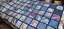Patchwork quilt size for sale  BERWICK-UPON-TWEED