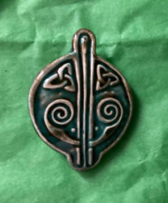 Ceramic celtic brooch for sale  COVENTRY