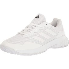 Tênis Adidas Gamecourt 2.0 masculino novo com etiquetas, branco/prata fosca-tamanho 6.5 comprar usado  Enviando para Brazil