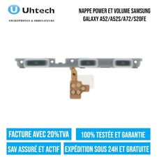 Nappe Power & Volume Samsung Galaxy A52 / A52S / A72 / S20 FE Origine comprar usado Nappe Power & Volume Samsung Galaxy A52 / A52S / A72 / S20 FE Origine comprar usado  Enviando para Brazil